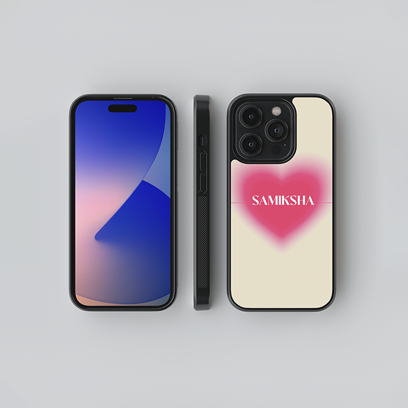 Custom Self Love Glass Case