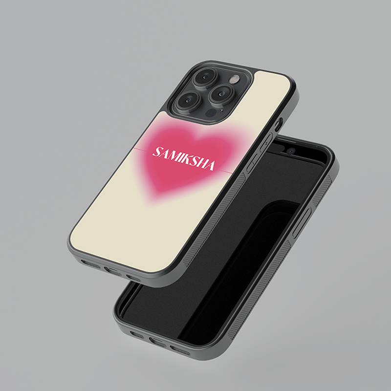 Custom Self Love Glass Case