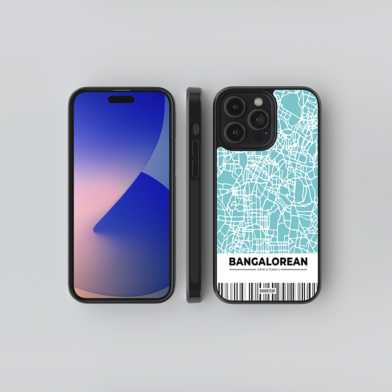 Custom My City Bangalore Glass Case