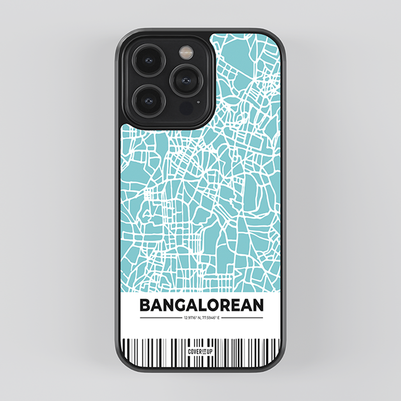 Custom My City Bangalore Glass Case