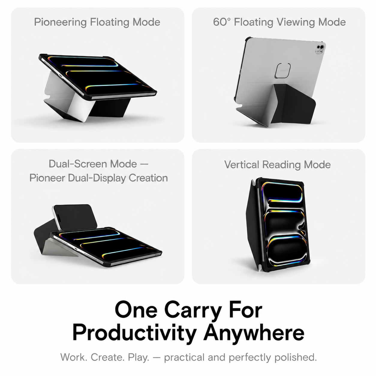 Moft Dynamic Folio Case for iPad