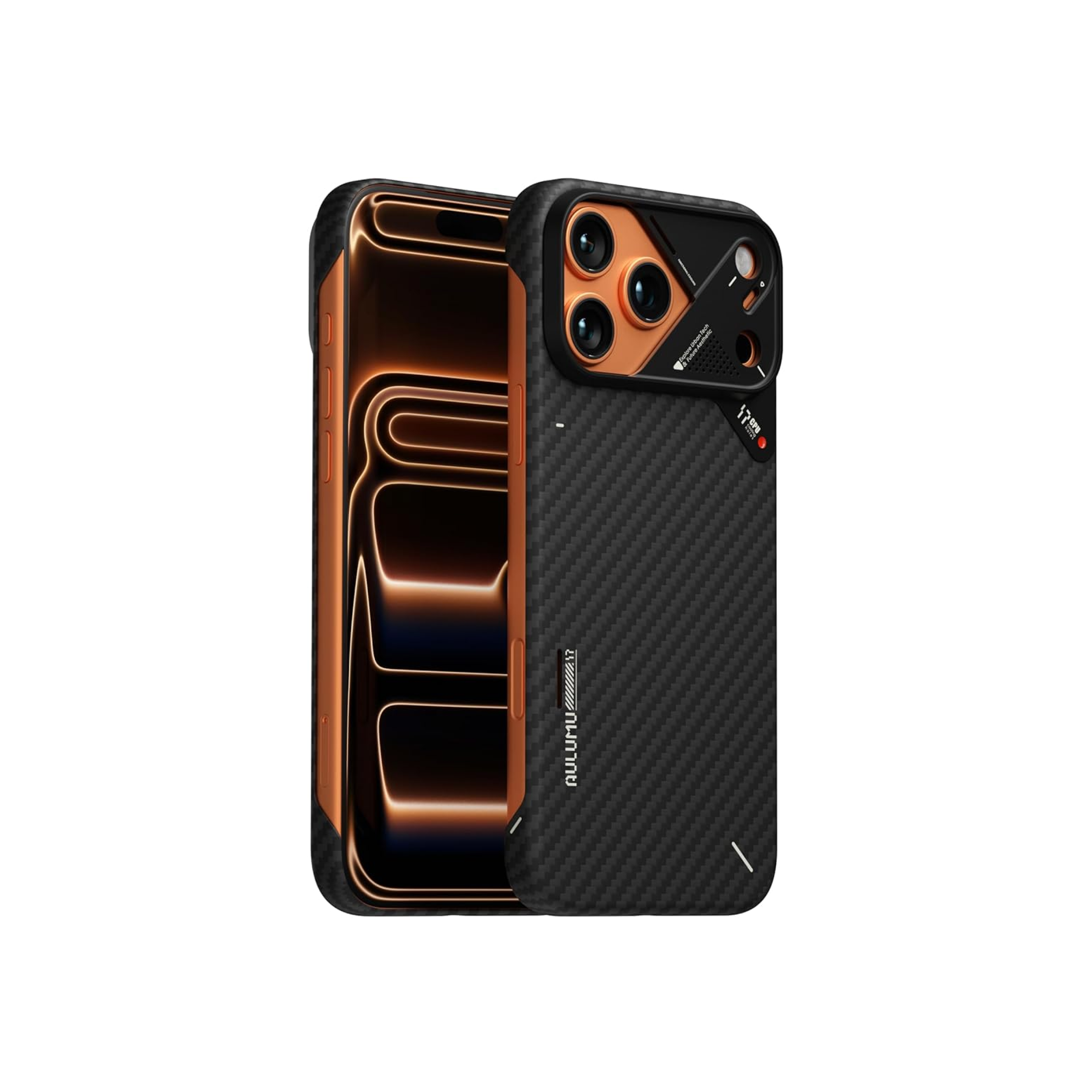 Aulumu A17 Aramid Fiber Case for iPhone 17 Pro Max | Ultra Slim | MagSafe