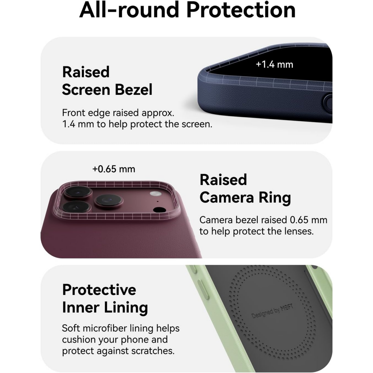 Moft Snap Case MOVAS™ for iPhone 18 Pro and Pro Max - MagSafe Compatible