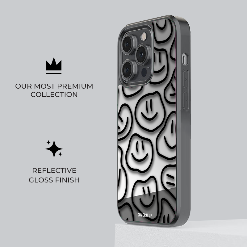 The Judgemental Canine Mirror Phone Case