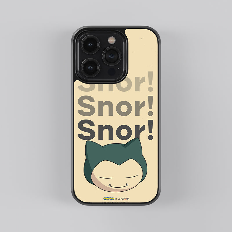 Pokémon Snor Snor Glass Case Pokémon Snor Snor Glass Case