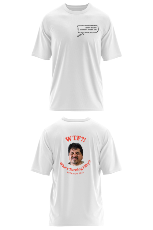 Customise Pure Cotton Oversized Roundneck T -shirt (Customized)