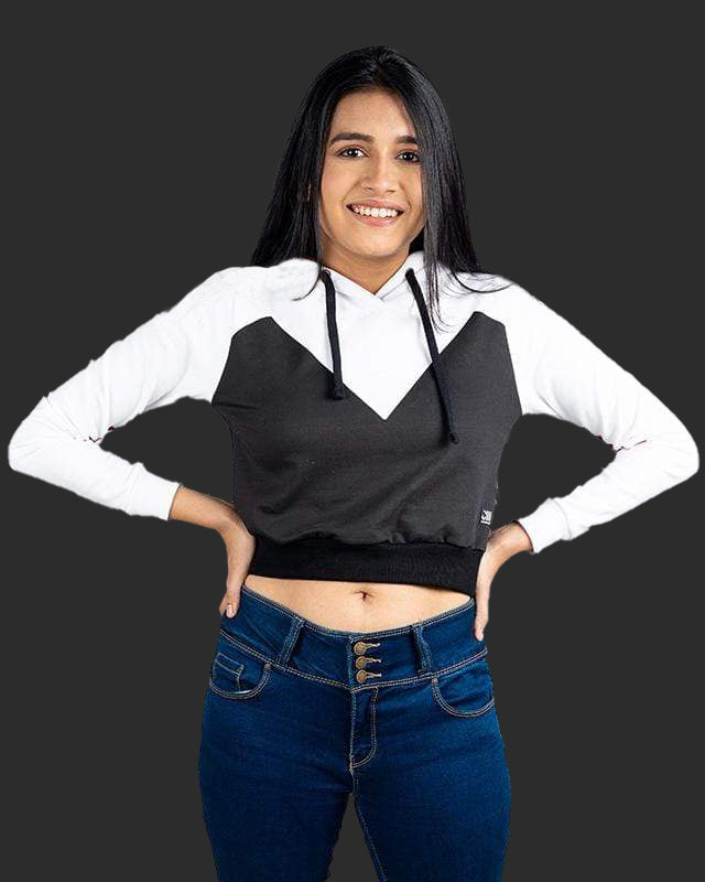 Official Spider-Gwen Crop Hoodie for Women from coveritup.com
