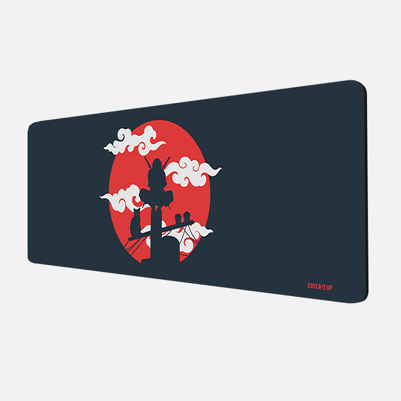 Anime Shinobi Ninja design Desk Mat and Gaming Mouse Pad