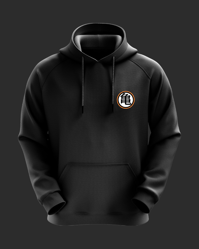 Goku Symbol Cotton Hoodie for Men and Women from coveritup.com