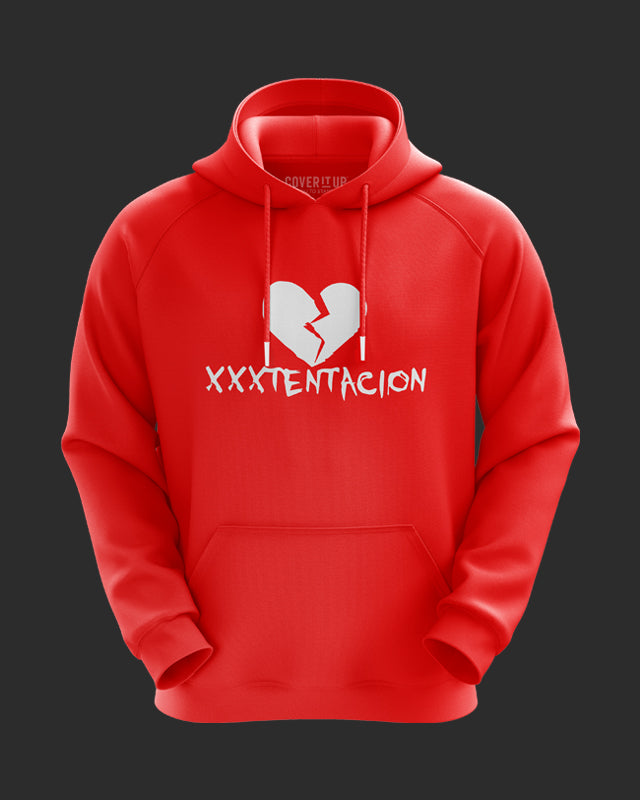 Xxxtentacion heart store hoodie