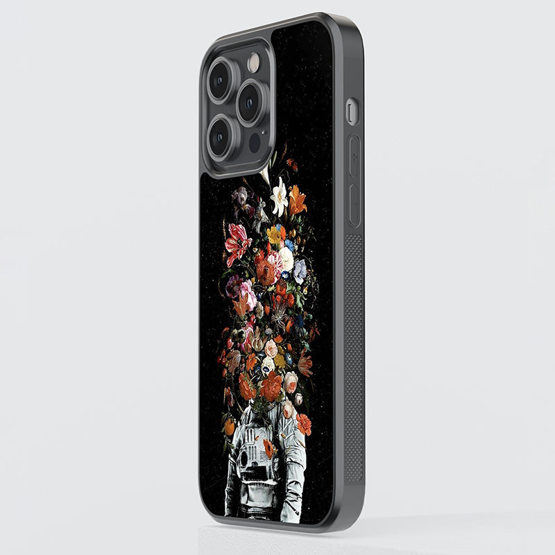 Flower Blast Glass Case