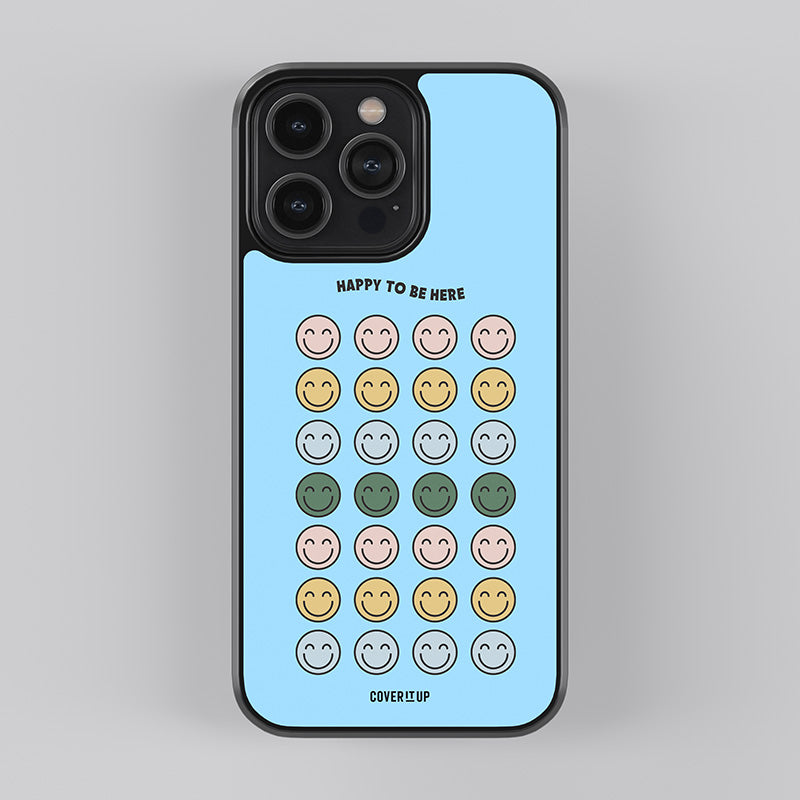 Happy To Be Here Glass Case