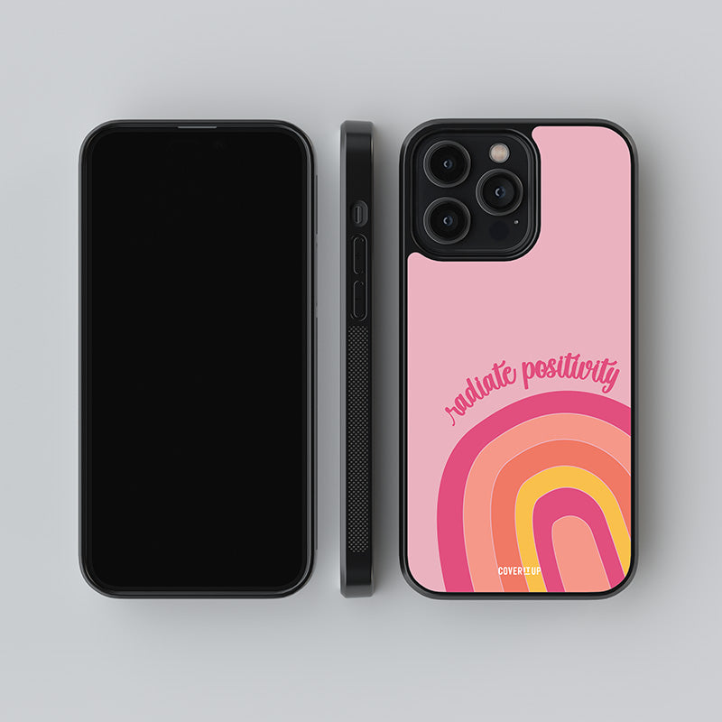 Radiate Positively Glass Case