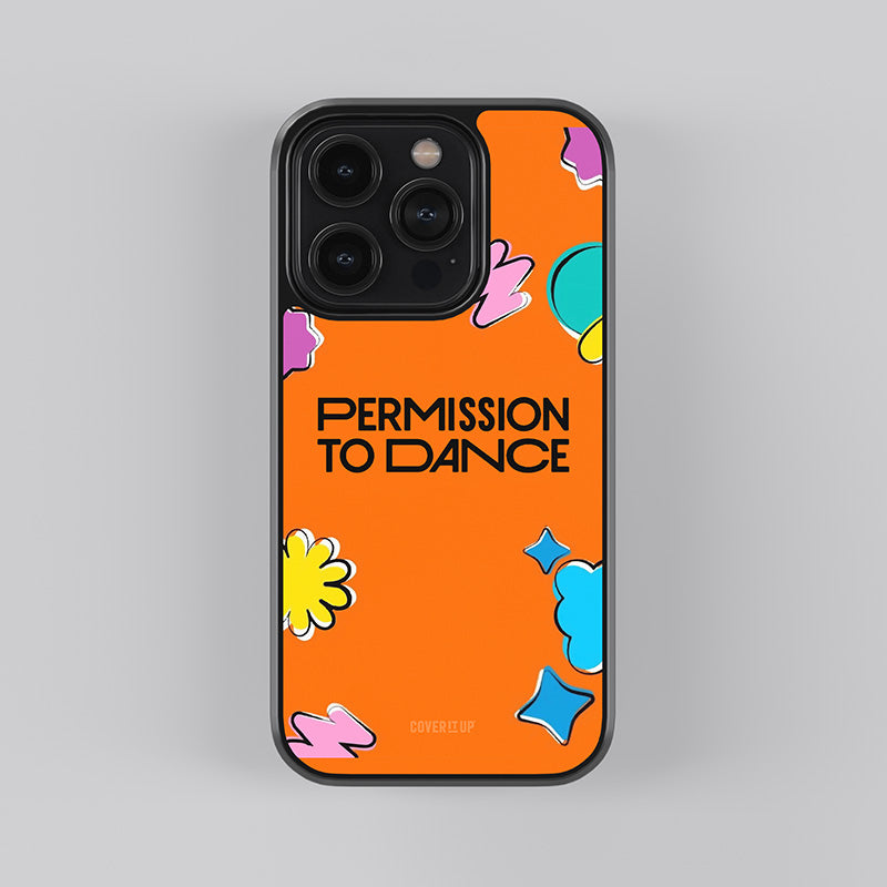 BTS Permission To Dance Glass Case