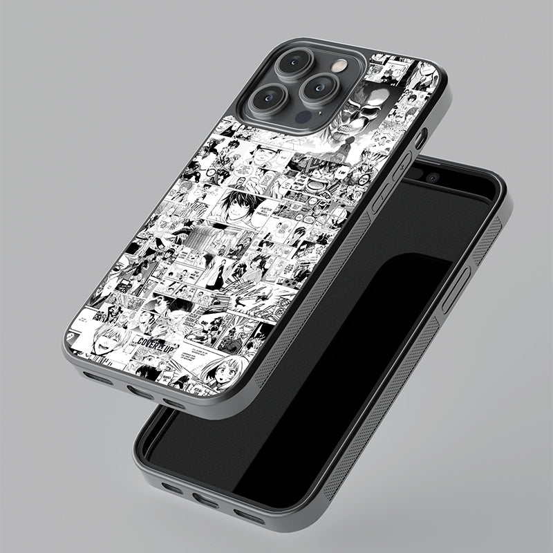 Manga Panel Glass Case