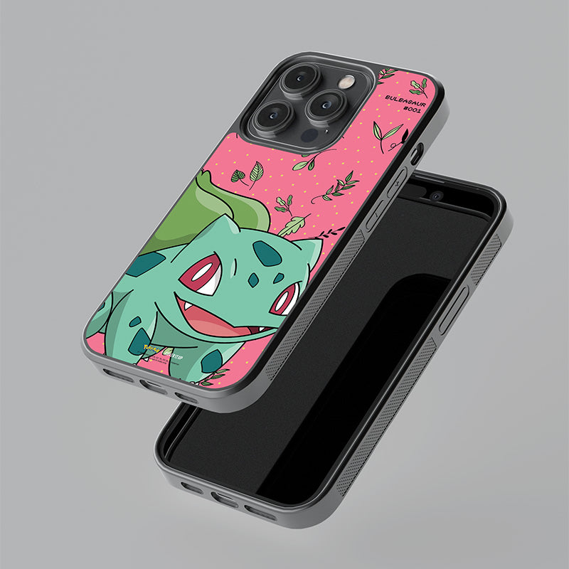 Official Pokémon Bulbasaur Glass Case
