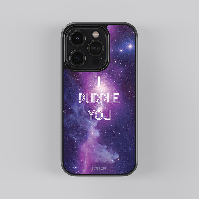 BTS I Purple You Glass Case