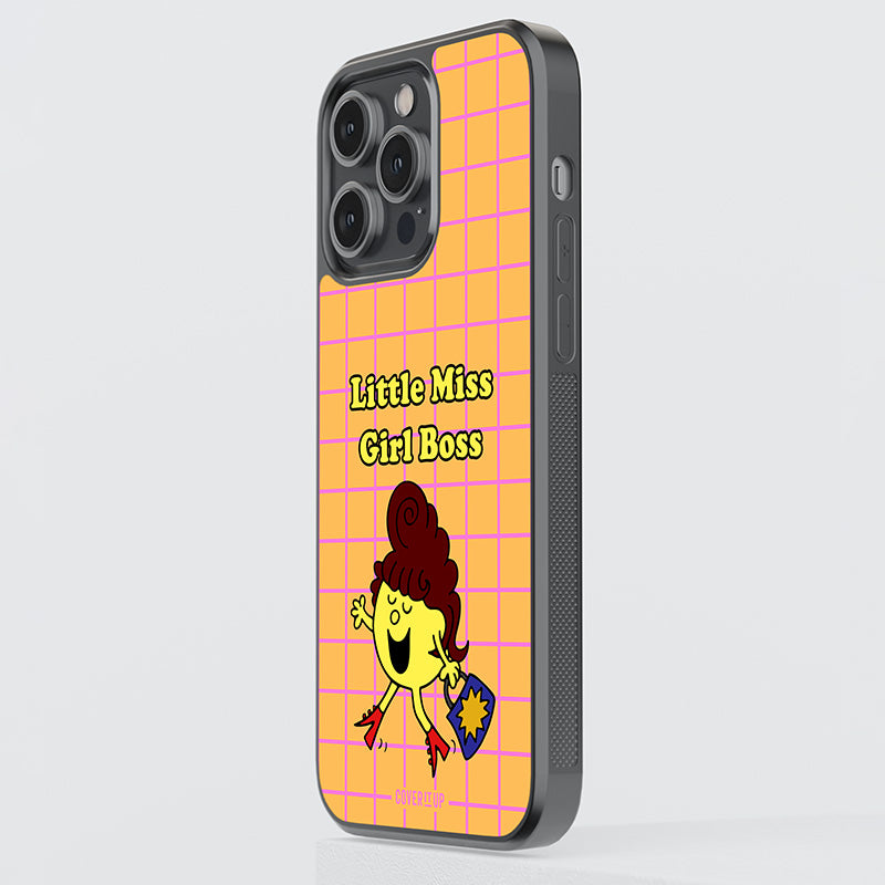 Little Miss Girl Boss Glass Case