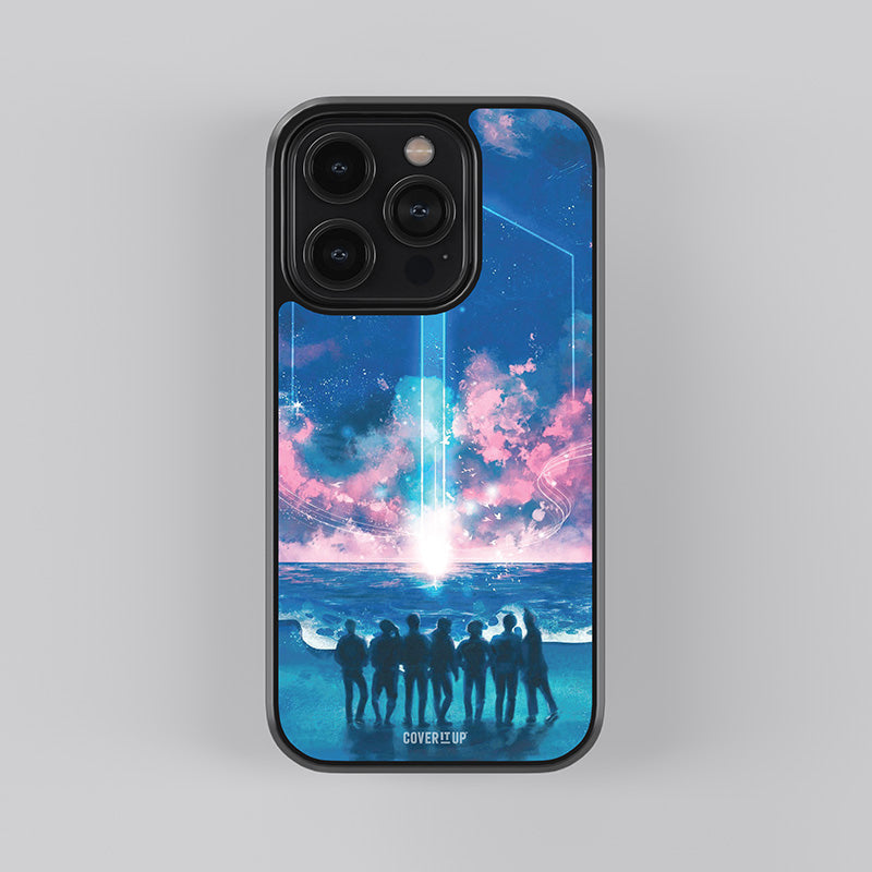 BTS Army Starry Sky Glass Case