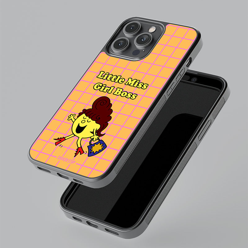 Little Miss Girl Boss Glass Case