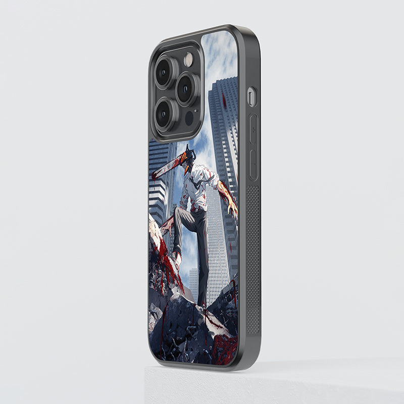 Chainsaw Man Glass Case