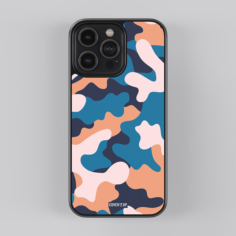 Midnight Amazon Camo Glass Case