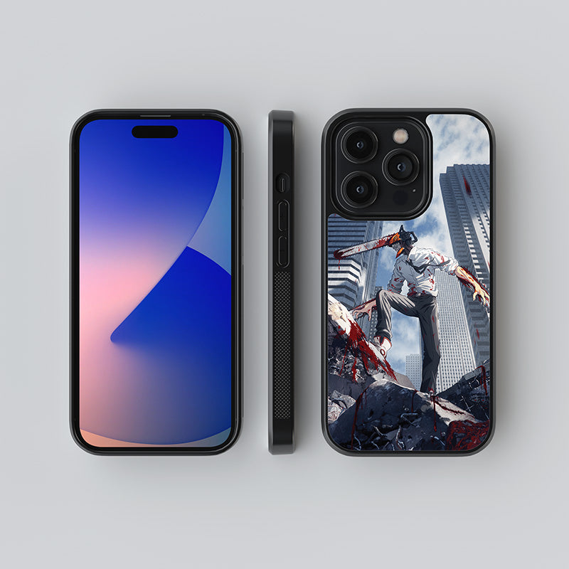 Chainsaw Man Glass Case