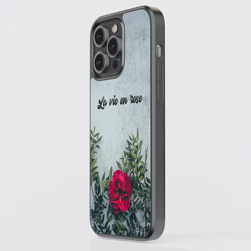 Rose Life Glass Case