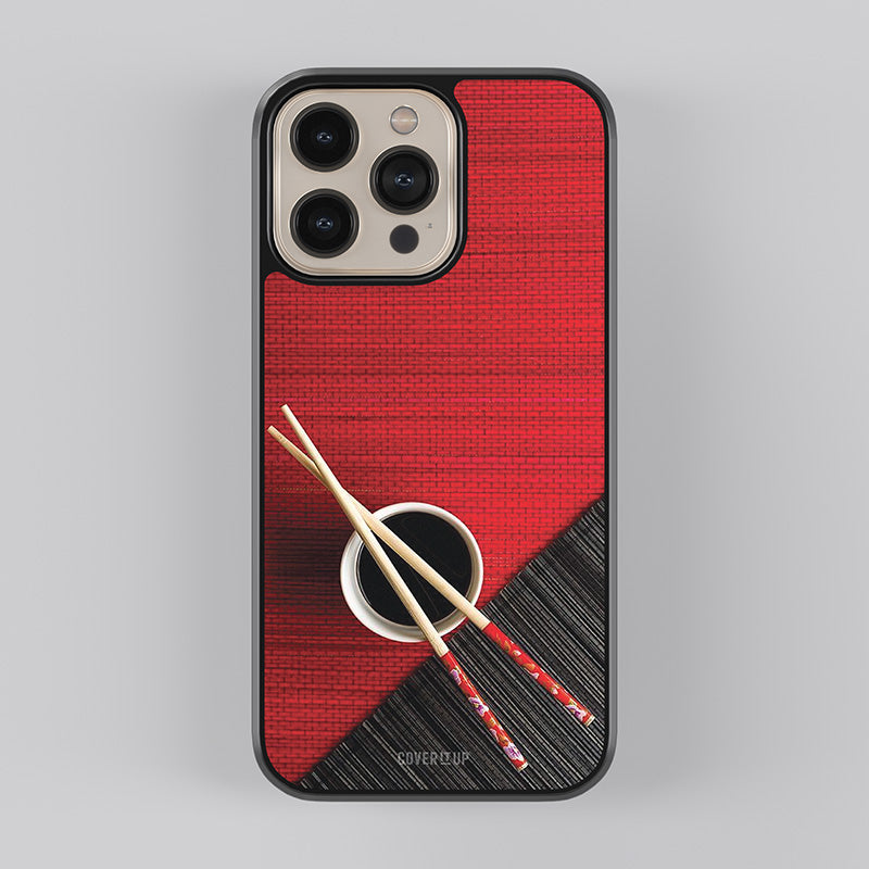 Chopsticks Glass Case