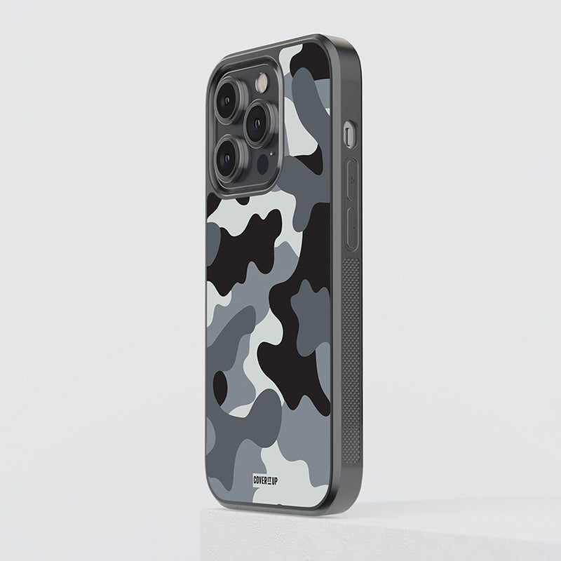 Cement Camo Glass Case