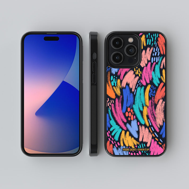 Color Me Crazy Glass Case