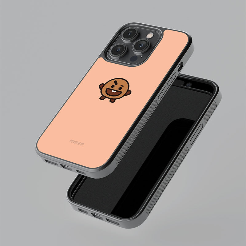 BT21 Shooky Glass Case