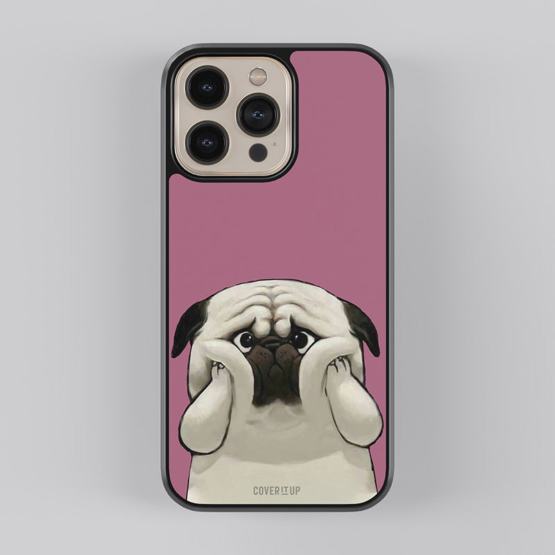 Chubby Doggo Glass Case