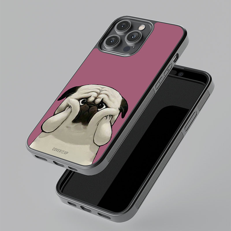 Chubby Doggo Glass Case