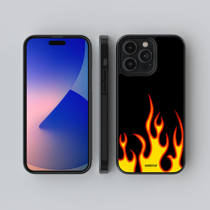 Classic Flames Glass Case