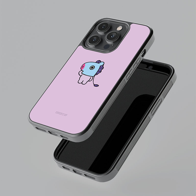 BT21 Mang Glass Case