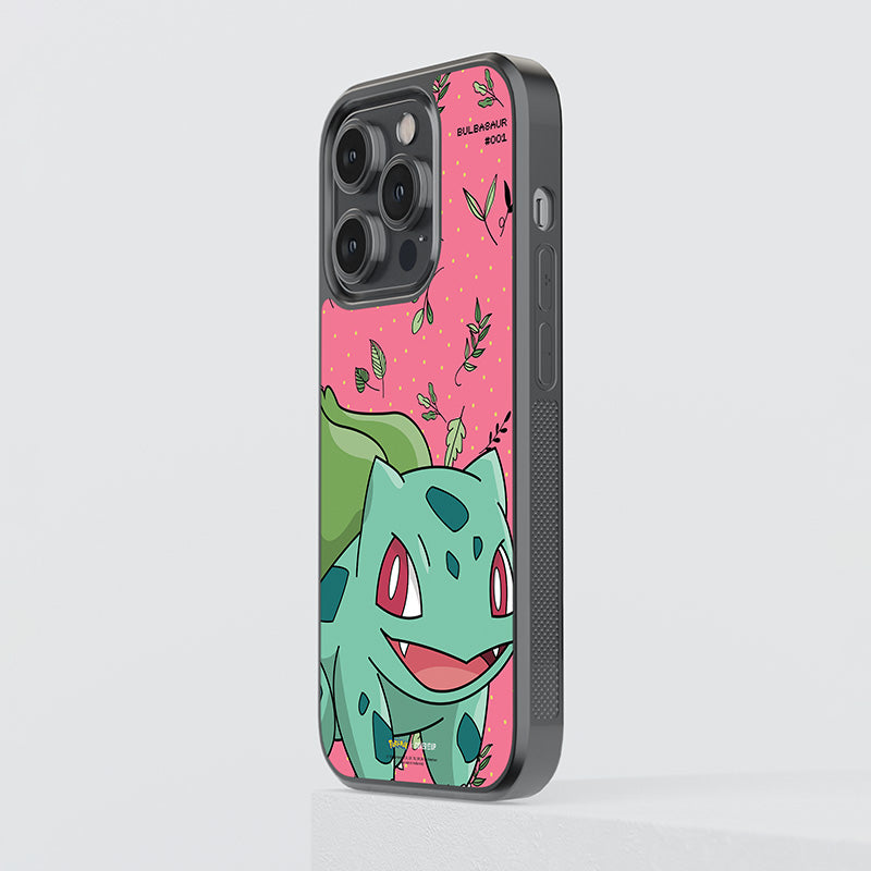 Official Pokémon Bulbasaur Glass Case
