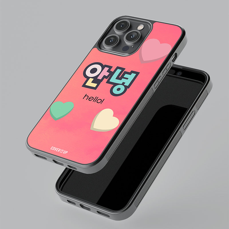 Hello Glass Case