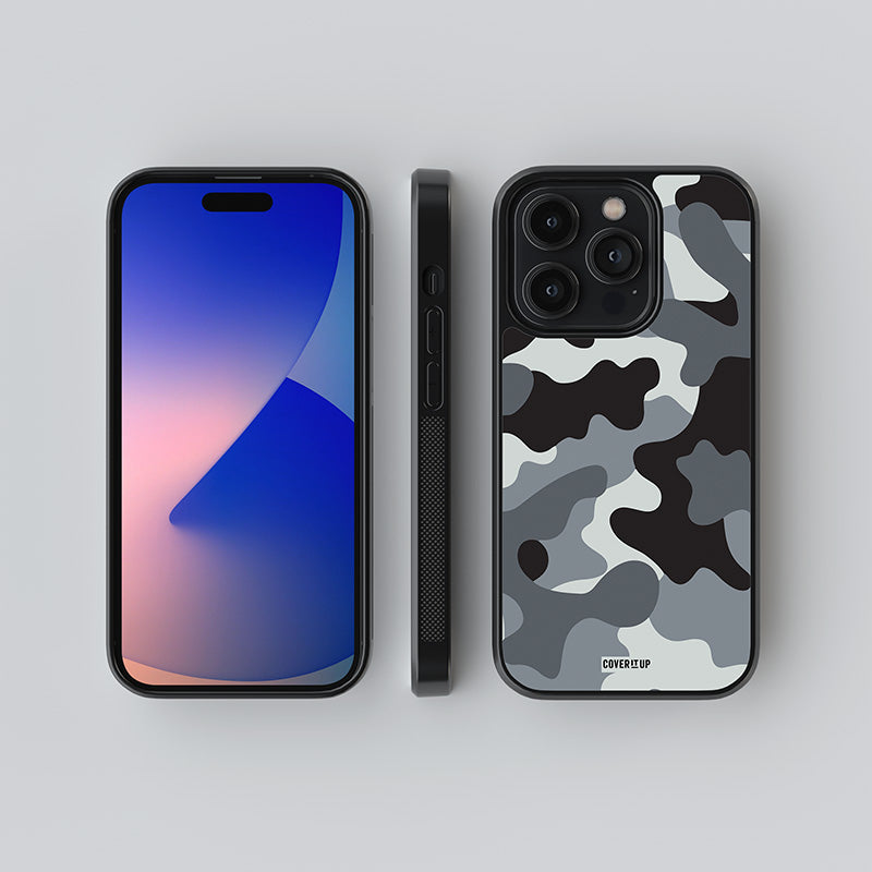 Cement Camo Glass Case