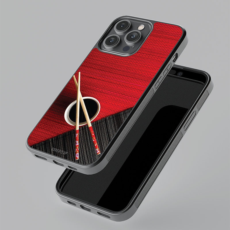 Chopsticks Glass Case