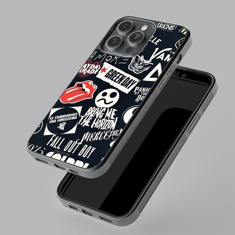 Music My Paradise Glass Case