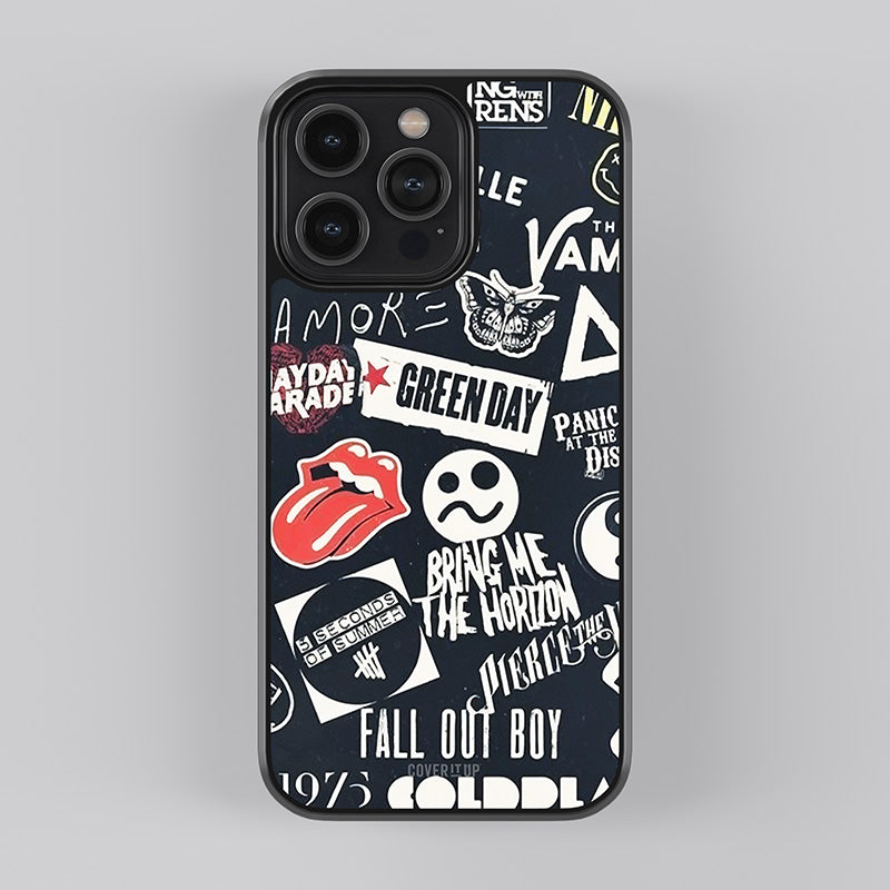 Music My Paradise Glass Case