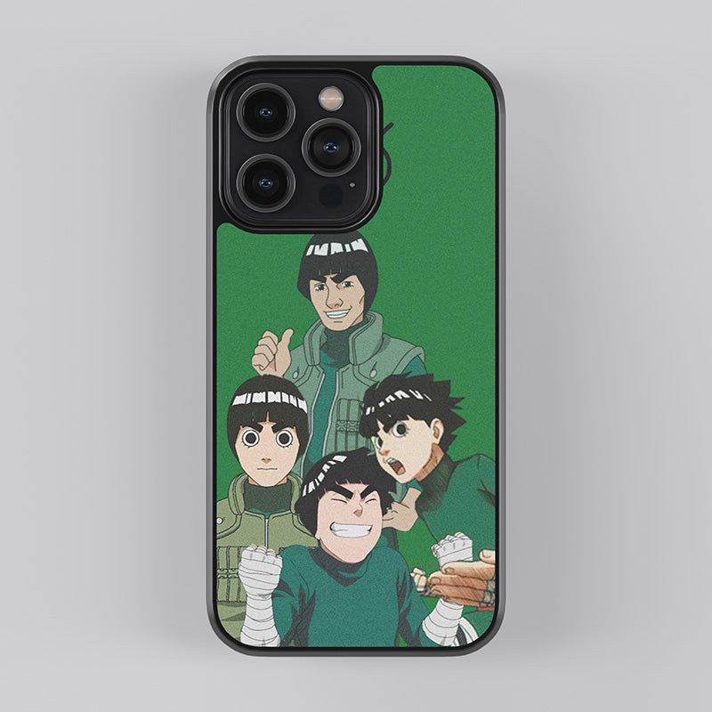 Might Guy Rocklee Glass Case