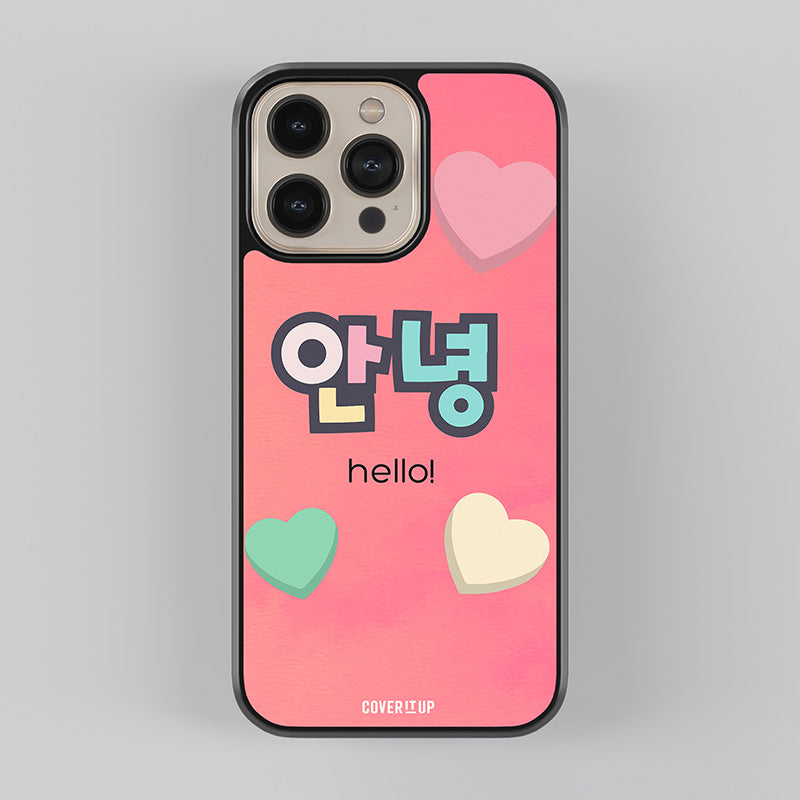 Hello Glass Case