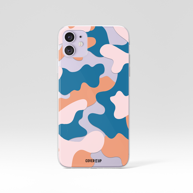 Assorted Camo Clear Silicone Case