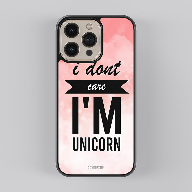 I Am A Unicorn Glass Case