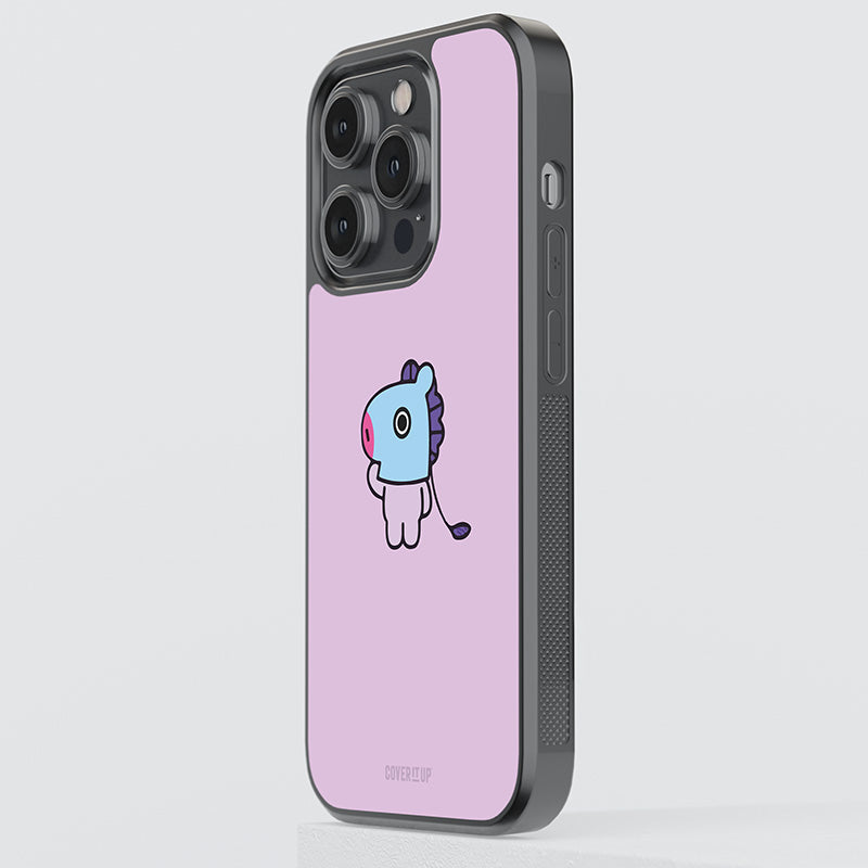 BT21 Mang Glass Case