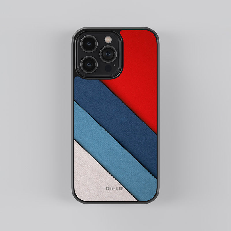 Slant Stripes Glass Case