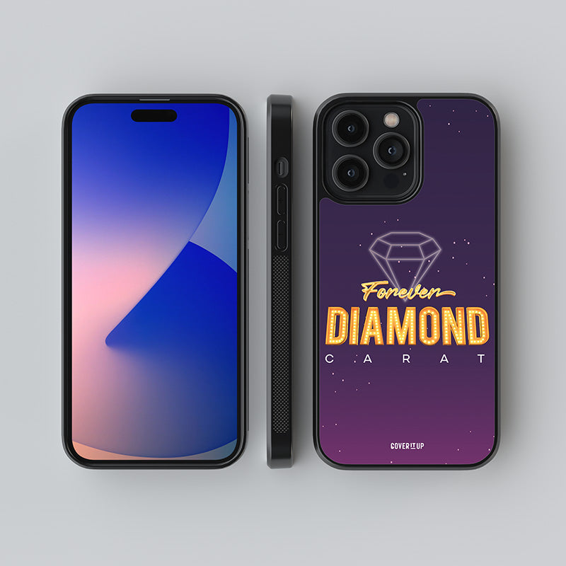 Diamond Forever Glass Case