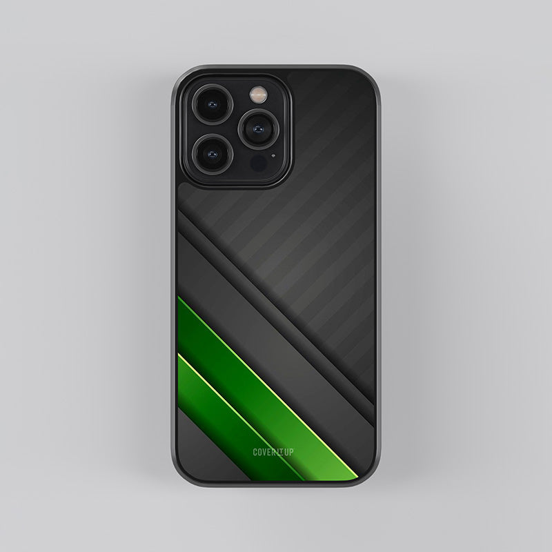 Royal Green Glass Case